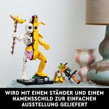 Колекційний конструктор LEGO Fortnite 77072, Фігурка Кістяного Шалі, 1414 деталей