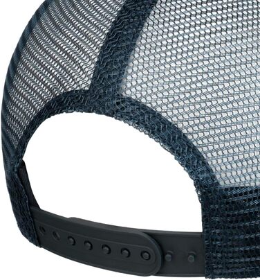 Бейсболка Stetson Classic Cotton Trucker, чоловіча/жіноча, сітчаста, бавовняна, весна-літо, темно-синя, один розмір