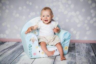 Дитяче крісло Fawn, бірюзове, 68352 -