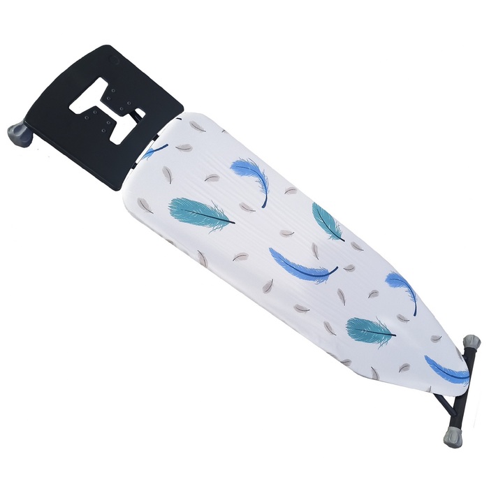 Дошка для прасування Casa Si Mondo L 125x42 Grey/Blue Feathers (CS93570L342)