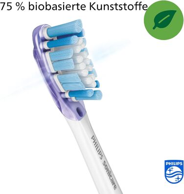 Насадки для зубної щітки Philips Sonicare Original G3 Premium Gum Care Standard - 4 упаковки білого кольору (модель HX9054/17) 4 шт. и