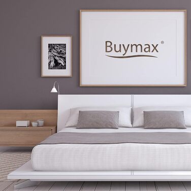 Простирадло Buymax 140x200 см бавовна 100 простирадло трикотаж, висота матраца до 25 см, колір Антрацитово-сірий KO-TEX Стандарт 1