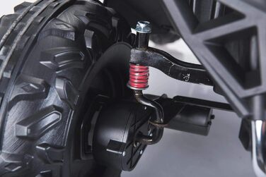 Дитячий електромобіль 12В 2-місний, NEW RSX електричний баггі для дітей, білий, з пультом дистанційного керування 2,4 ГГц, 36 міся