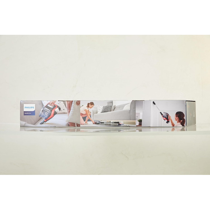 Акумуляторний пилосос PHILIPS SpeedPro Max - прилад 2-в-1, пилосос і ручний пилосос, час роботи до 65 хвилин, 360-градусна насадка