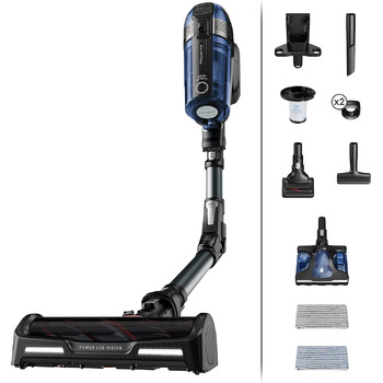 Акумуляторний пилосос 150 Вт повітря до 45 хв. роботи прибирання 2-в-1, включаючи насадку Aqua гнучке з'єднання світлодіодна насад