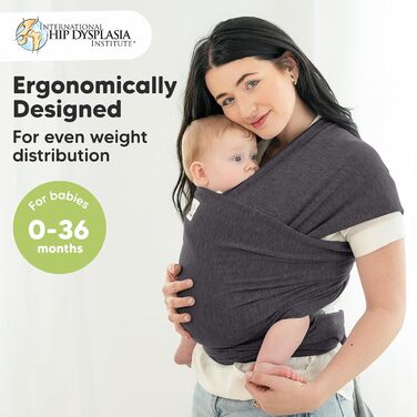 Дихаючі дитячі слінги, Baby Carrier для новонароджених з народження, Baby Wrap Sling для новонароджених, Toddler Hands Free Baby C