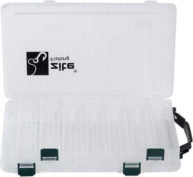 Набір рибальських снастей Zite - 3 предмети 27 см двосторонні - пластикова коробка для наживки, рибальські приманки, жорсткі наживки, коробка 4 л - набір з 3 предметів