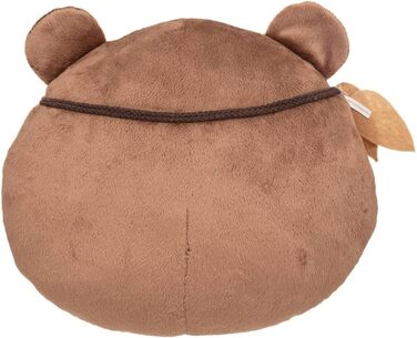 Дитяча подушка ведмедик - коричнева - каштаново-коричнева