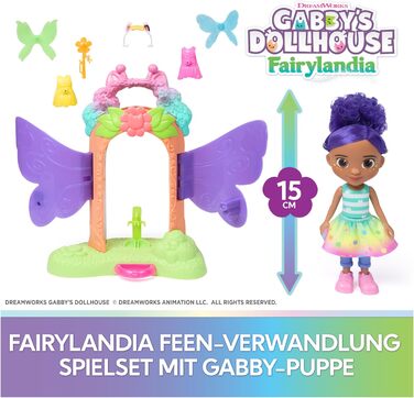 Ігровий набір Gabby's Dollhouse Перетворення на фею, від 3 років