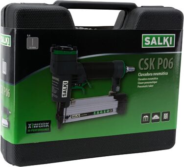 Пневматичний цвяхозабивач Salki CSK P06 - Пневматичний цвяхозабивач для цвяхів без головки 0,6 довжиною від 12 до 35 мм
