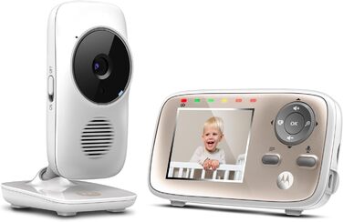 Відеоняня WLAN, камера спостереження за дитиною з кольоровим дисплеєм 2,8 дюйма, радіус дії 300 метрів, 667 Connect