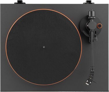 Високоякісний програвач з Bluetooth і aptXTM HD - чорний і помаранчевий Чорний Помаранчевий