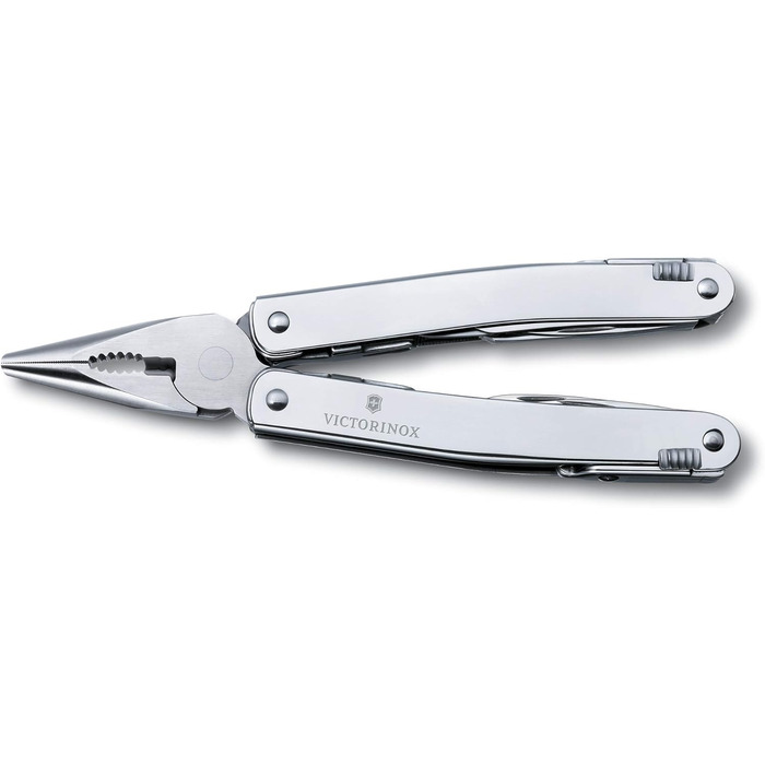 Багатофункціональний інструмент VICTORINOX Swiss Tool Spirit X Plus, 35 функцій, швейцарського виробництва, мультитул з фіксуючим