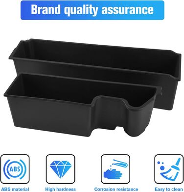 Органайзер для багажника Ford Bronco 4-дверний (2021-2023), ліва бічна коробка, матове чорне покриття