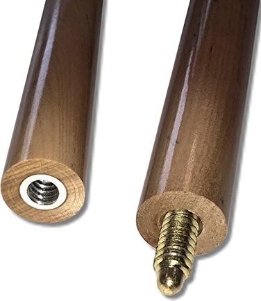 Більярдний кий Wagner Automaten 2xBilliard, двосекційний ECO, чудового вигляду 10 змінних гвинтів, шкіряний, чорно-синій