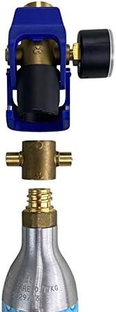 Новий адаптер групи води підходить для регулятора тиску CO2 для Grohe Blue & BubbleBox для балона CO2 вагою 425 г