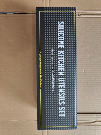 Набір кухонного посуду 15 шт., Силіконовий набір кухонних гаджетів із тримачем для посуду, Набір термостійкого кухонного посуду, М