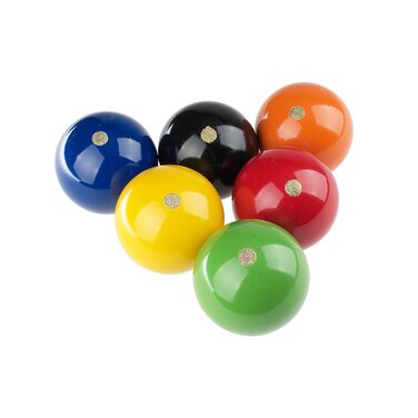 Універсальні змінні м&39ячі GICO Ø 80 мм для крокету - 6 шт. - Крокет - це садова розвага з якісних дерев&39яних виробів для всієї родини - Зроблено в ЄС