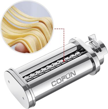 Насадка для пасти COFUN для Bosch Mum 5 аксесуарів, 3 шт. и макаронна машина для насадки Bosch Mum5 аксесуари, ролик для пасти з нержавіючої сталі для фетучіні для Bosch Mum 5 аксесуарів