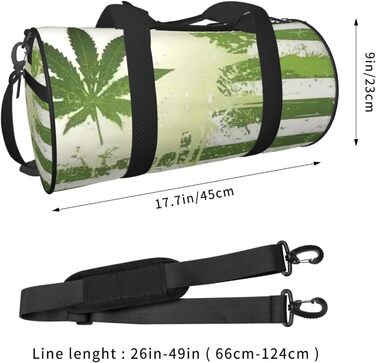 Дорожня сумка-циліндр з квітковим візерунком, спортивна сумка для чоловіків та жінок, сумка-мішок, спортивна сумка