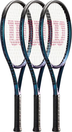 Тенісна ракетка Wilson Ultra 100UL v4, для чоловіків та жінок, різнокольорова (багатокольорова)