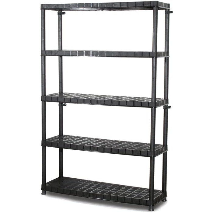 Посилений стелаж Kreher XXL, вантажопідйомністю до 300 кг, шириною 1,20 м та 60 кг на полицю