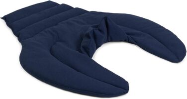 Подушка для шиї та шийного відділу хребта - шия плечі спина - темно-синя - подушка з органічної спельти - грілка для подушки для шиї - подушка для шиї та плечей - органічна спельта, темно-синя