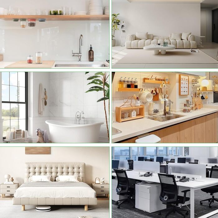 Білих пакетів для сміття об&39ємом 8 л, маленькі пакети для сміття зі шнурком, пакети для сміття зі шнурком для баків об&39ємом 8-10 літрів, 8 рулонів, 240