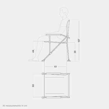 Міцний кемпінговий стілець XXL, вантажопідйомність до 250 кг, з підлокітниками, тримачем для напоїв, сумкою-холодильником та міцною сталевою рамою, крісло для риболовлі, складне, довговічне, темно-сірий колір
