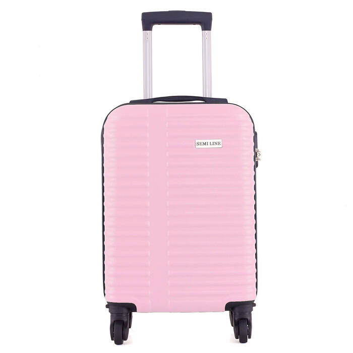Валіза Semi Line 18' (S) Pink Cream (T5573-1)