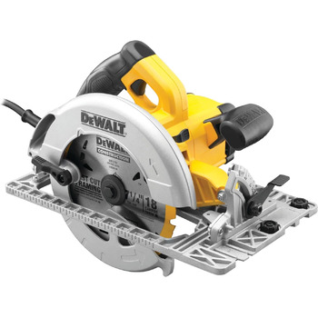 Переносна циркулярна пила DEWALT (1350 Вт, глибина різання 61 мм, пиляльний диск Ø 190/30 мм, вкл. захисний кожух для відведення п