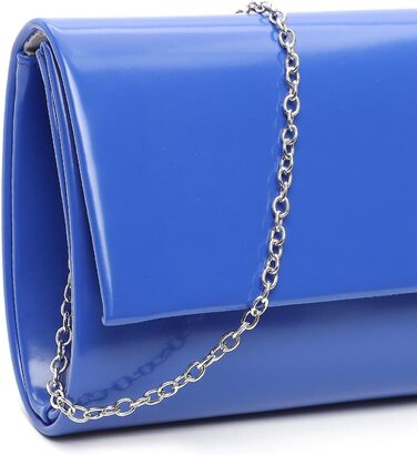 Елегантне клатч для жінок, однотонний, колір Royal, універсальний розмір, 30941