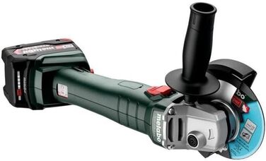 Акумуляторна кутова шліфувальна машина Metabo W 18 L 9-125 Quick Set 18 В (шліфувальна машина/шліфувальна машина з літієвим живлен