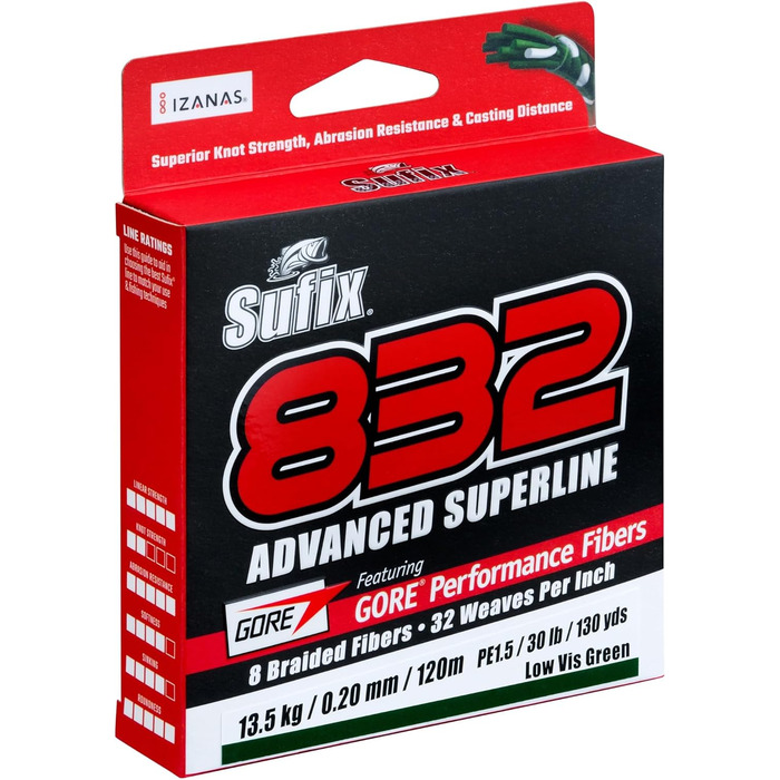 М, 8 832 Advanced Superline Braid - 120