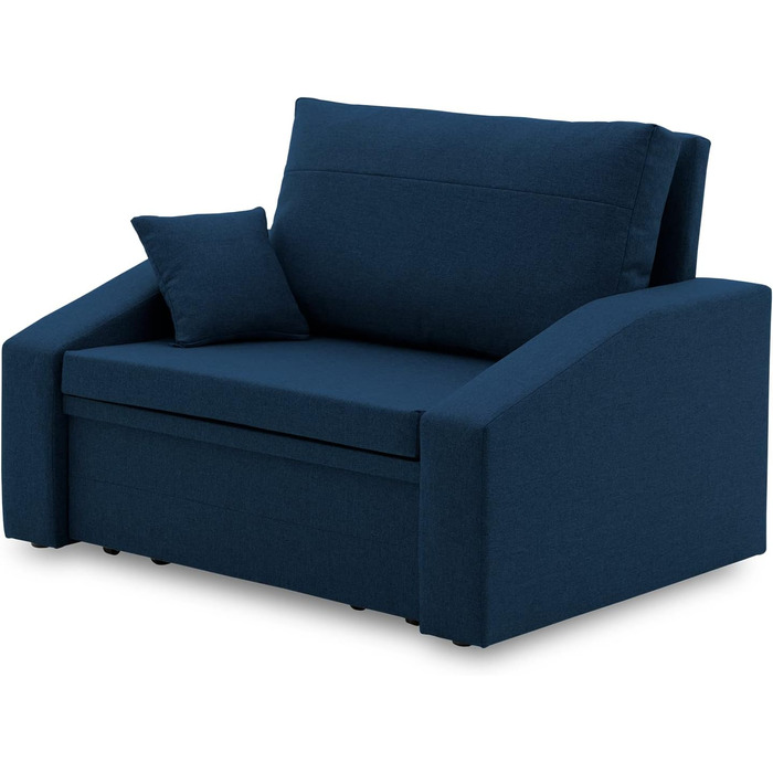 Крісло Sofini Vertico 90 - розкладне крісло з функцією сну - для вітальні, спальні або дитячої кімнати, крісло-ліжко (Malmo New 79)