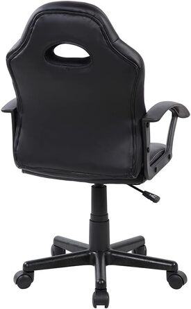 Ергономічне ігрове крісло, обертове ігрове крісло, дихаюче, крісло з гойдалкою, регульована висота, чорно-синє 912-blue