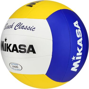 Пляжний класичний м'яч Mikasa VX20, білий, одинарний