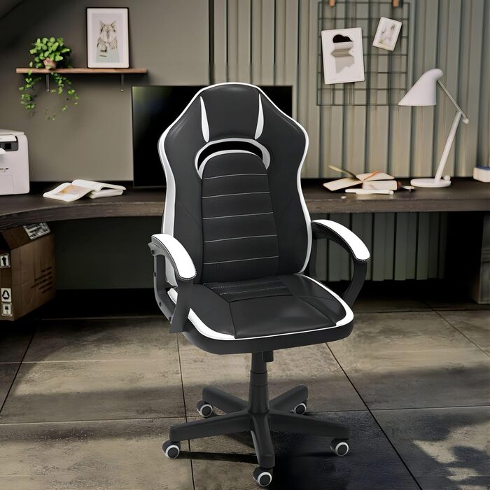 Ігрове крісло офісне крісло геймерське крісло 150 кг вантажопідйомність гоночне крісло ергономічне комп'ютерне крісло поворотне кр