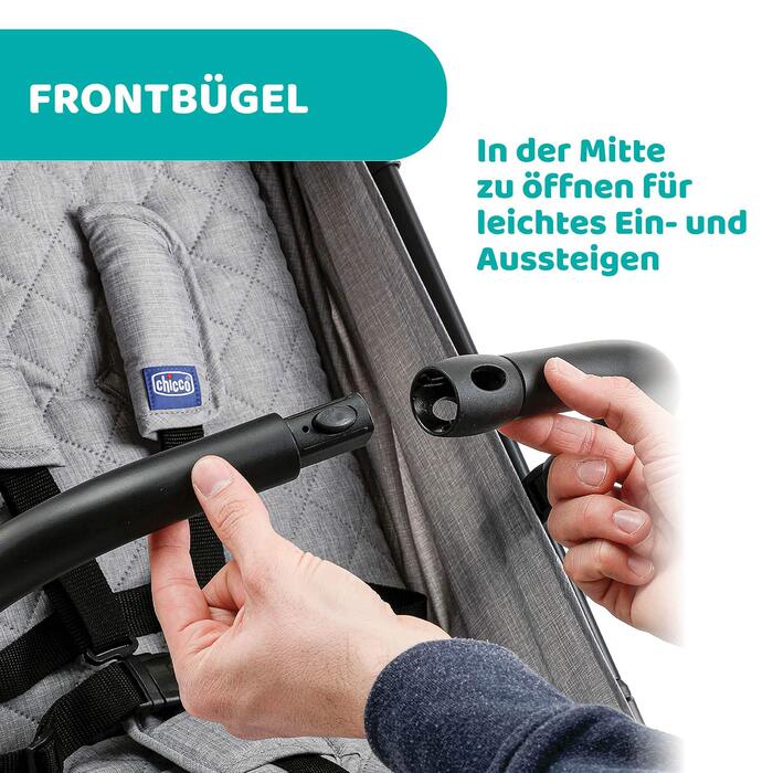 Моя коляска, яку можна тягнути як візок. Підходить для дітей від народження до 15 кг ваги. СВІТЛО-СІРИЙ