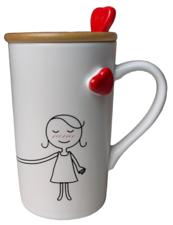 Чашка LED Love Is C, 360 мл (7133176)