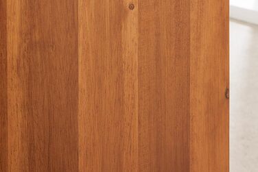 Декоративна колона з масиву дерева COLUMNA - 75 см - коричнева акація, журнальний столик, колона з дерева, декор для вітальні 75 см