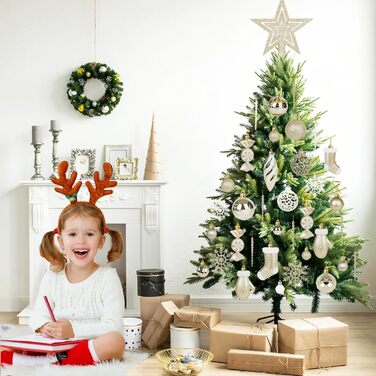 Набір різдвяних прикрас із 135 предметів для ялинки Miaikoe