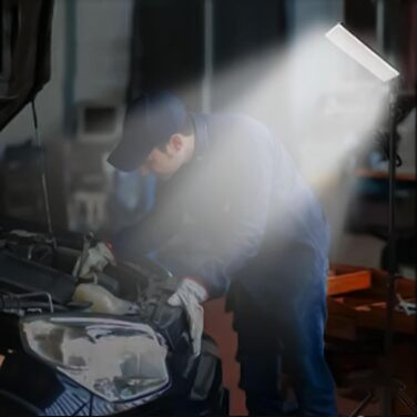 Світлодіоди з підставкою телескопічний зовнішній робочий ліхтар 5 В-1,5 А, висока яскравість, світлодіодне освітлення зони, регульований торшер-штатив, портативні прожектори, складаний, 84