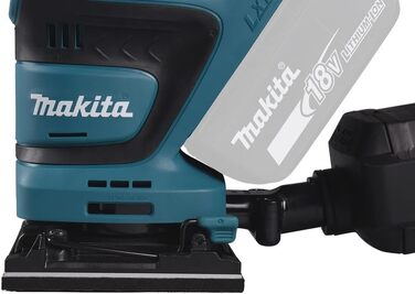 Акумуляторна орбітальна шліфувальна машина Makita DBO480Z 18В (без акумулятора, без зарядного пристрою)