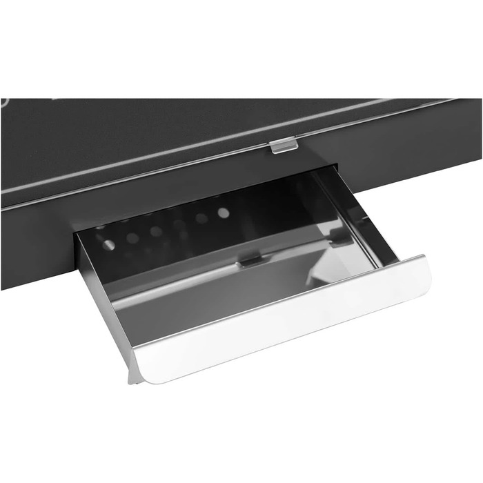 Машина для приготування попкорну Ретро Виробник попкорну Велика машина для приготування попкорну з чорним візком, 16.2