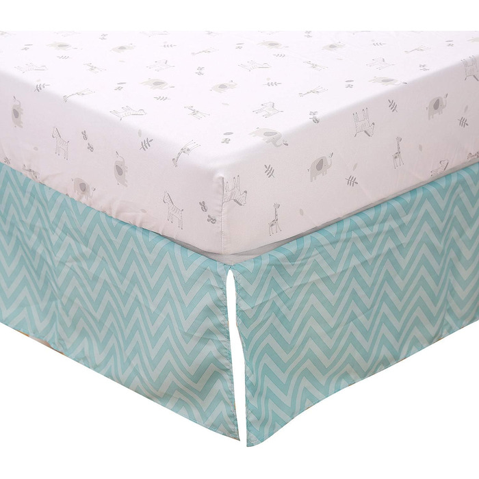 Комплект постільної білизни для дитячого ліжечка з візерунком слоник-зебра, сірий, 4 шт. ковдра, простирадло, підодіяльник, ковдра