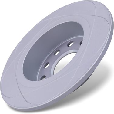 Комплект задніх гальмівних дисків ATE PowerDisc (2 шт.), вентильовані, Ø253 мм