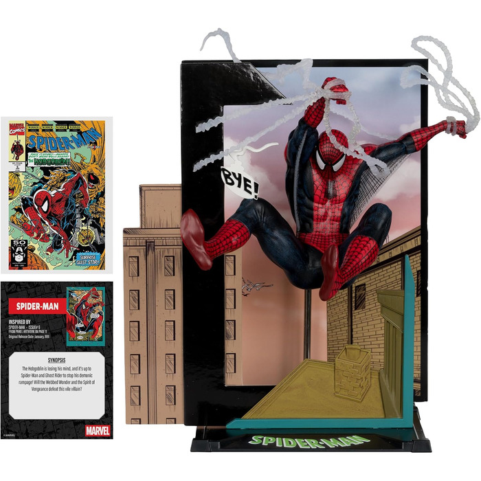 Колекційна ПВХ-фігурка Marvel Collection 1/10 Людина-павук (Spider-Man 6), 18 см