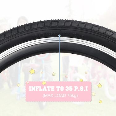 Велосипедні шини (20x2.125) для дитячих/MTB велосипедів