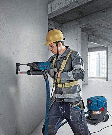 Перфоратор Bosch Professional GBH 2-21 (з SDS plus, вкл. додаткову рукоятку, шліфувальну шкурку, обмежувач глибини, кейс) без прил